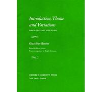 Introduction, Theme, and Variations: Reduction for clarinet and piano
