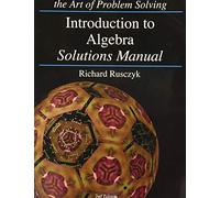 Introduction to Algebra Solutions Manual