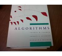 Introduction To Algorithms (MIT Electrical Engineering and Computer Science)
