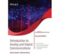 INTRODUCTION TO ANALOG AND DIGITAL COMMUNICATIONS, 2ED