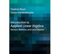 Introduction to Applied Linear Algebra