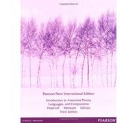 Introduction to Automata Theory, Languages, and Computation by John E. Hopcroft (2013-11-01)