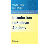 Introduction to Boolean Algebras (Undergraduate Texts in Mathematics)