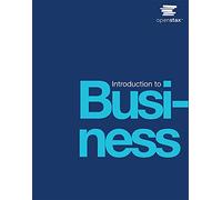Introduction to Business by OpenStax (hardcover version, full color)