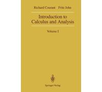 Introduction to Calculus and Analysis: Volume I