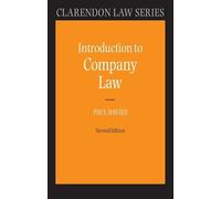Introduction to Company Law (Clarendon Law) (Clarendon Law Series)