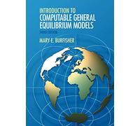 Introduction to Computable General Equilibrium Models