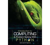 Introduction to Computating & Problem Solving With Python