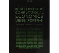 Oxford University Press – Introduction to Computational Economics Using Fortran