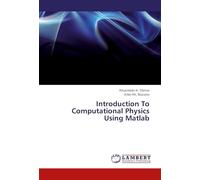 Introduction To Computational Physics Using Matlab