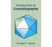 Introduction to Crystallography (Dover Books on Chemistry)