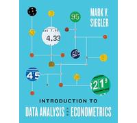 Introduction to Data Analysis and Econometrics