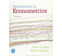 Introduction to Econometrics (Pearson Series in Economics)