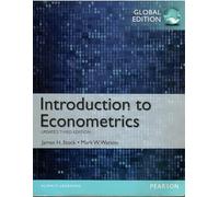 Introduction to Econometrics, Update, Global Edition