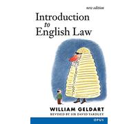 Introduction to English Law: (Originally Elements of English Law) (OPUS)