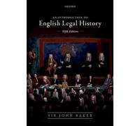 Introduction to English Legal History