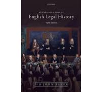 Introduction to English Legal History – Oxford University Press