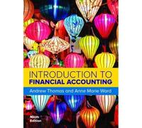 Introduction to Financial Accounting, 9e: (9th edition)