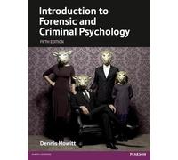 Introduction to Forensic and Criminal Psychology