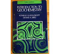 Introduction to Geochemistry