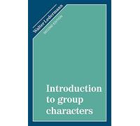 Introduction to Group Characters – Cambridge University Press
