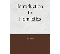 Introduction to Homiletics