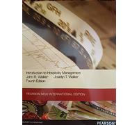 Introduction to Hospitality Management: Pearson New International Edition