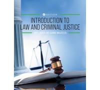 Introduction to Law and Criminal Justice