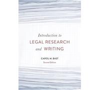 Introduction to Legal Research and Writing