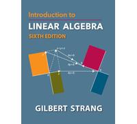 Introduction to Linear Algebra 6th Edition By Gilbert Strang (English Hardcover)
