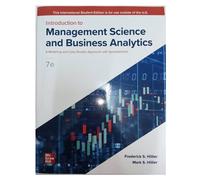 Introduction to Management Science ISE