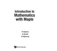 Introduction to mathematics with maple