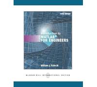 Introduction to MATLAB for Engineers (Asia Higher Education Engineering/Computer Science General Engineering)