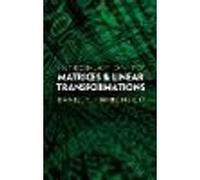 Introduction to Matrices & Linear Transformations