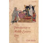 Introduction to Middle Eastern Law – Oxford University Press