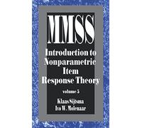 Introduction to Nonparametric Item Response Theory: 5 (Measurement Methods for the Social Science)
