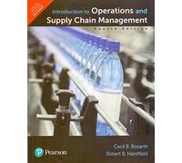 Introduction To Operations And Supply Chain Management,4Th Edn