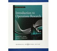 INTRODUCTION TO OPERATIONS RESEARCH (Asia Higher Education Engineering/Computer Science Industrial Engineering)