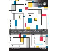 Introduction to Programming Using Python, An, Global Edition