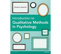 Introduction to Qualitative Methods in Psychology