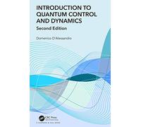 Introduction to Quantum Control and Dynamics – Advances in Applied Mathematics