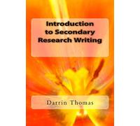 Introduction to Secondary Research Writing