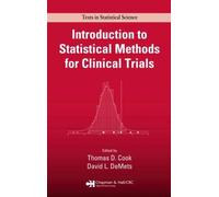 Introduction to Statistical Methods for Clinical Trials 1st Edition by Thomas D.