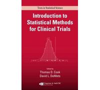 Introduction to Statistical Methods for Clinical Trials by Th... - 9781584880271