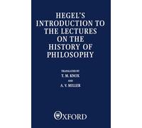 Introduction To The Lectures On The History Of Philosophy
