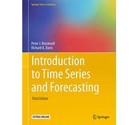 Introduction to Time Series and Forecasting – Springer Texts in Statistics