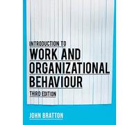 Introduction to Work and Organizational Behaviour