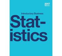 Introductory Business Statistics (paperback, b&w)
