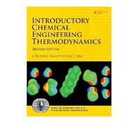 Introductory Chemical Engineering Thermodynamics (Prentice Hall International Series in the Physical and Chemi)
