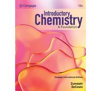Introductory Chemistry Foundation, Cengage International Edition